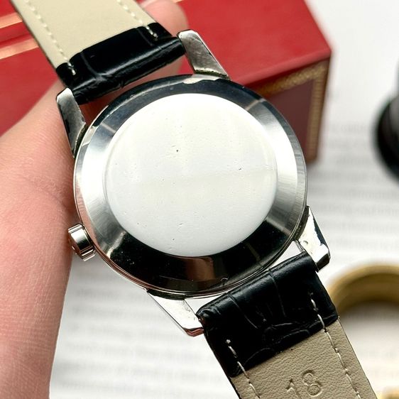 Vintage 1952’s Omega Seamaster white cross-hair dial automatic bumper รูปที่ 8