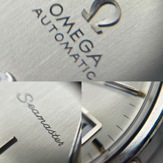 Vintage 1968’s Omega Seamaster silver satin dial automatic Swiss Made รูปที่ 5