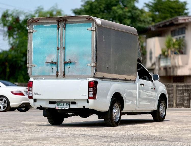 Isuzu D-MAX 2017 3.0 S Pickup ดีเซล ไม่ติดแก๊ส เกียร์ธรรมดา ขาว รูปที่ 4