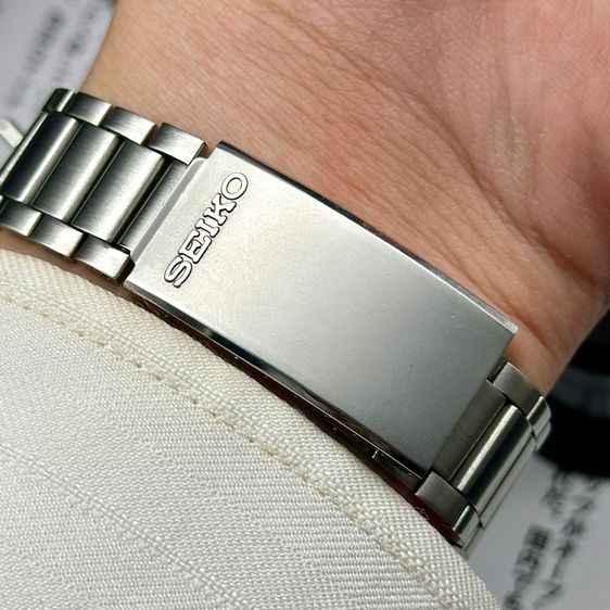 Vintage 1976 Seiko Bell Matic silver sunburst dial made in japan รูปที่ 8