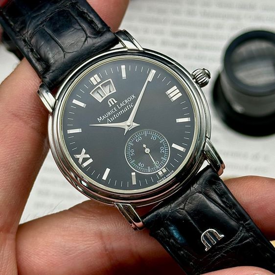 Maurice Lacroix Masterpiece Grand Guichet sub-second big date automatic รูปที่ 2