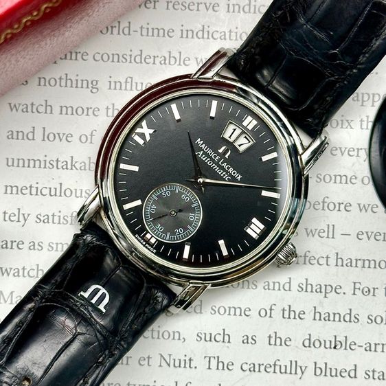 Maurice Lacroix Masterpiece Grand Guichet sub-second big date automatic รูปที่ 4