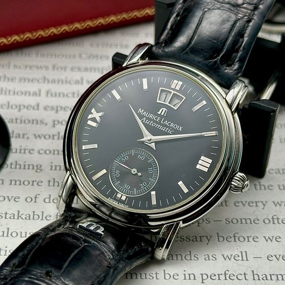 Maurice Lacroix Masterpiece Grand Guichet sub-second big date automatic รูปที่ 5
