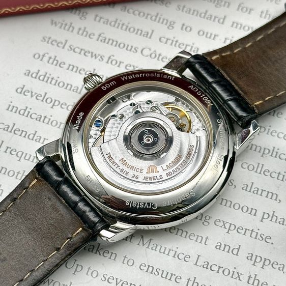 Maurice Lacroix Masterpiece Grand Guichet sub-second big date automatic รูปที่ 8