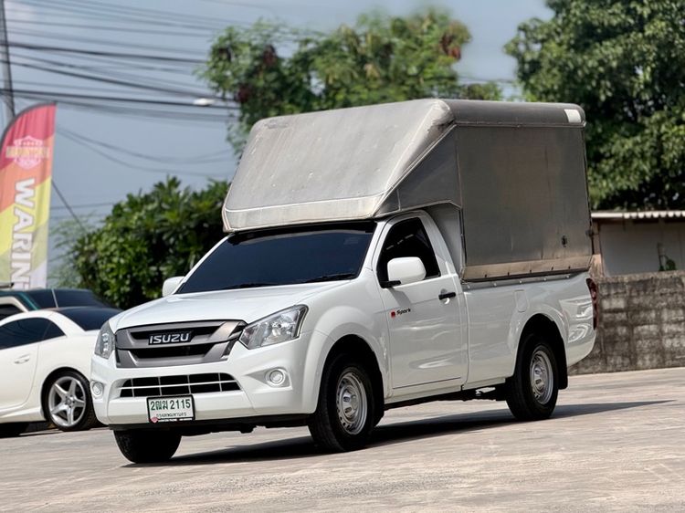 Isuzu D-MAX 2017 3.0 S Pickup ดีเซล ไม่ติดแก๊ส เกียร์ธรรมดา ขาว รูปที่ 2