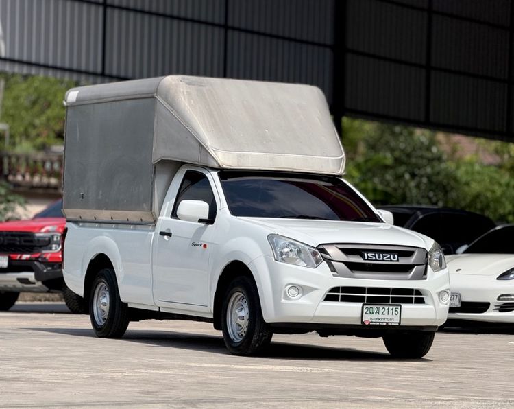 Isuzu D-MAX 2017 3.0 S Pickup ดีเซล ไม่ติดแก๊ส เกียร์ธรรมดา ขาว