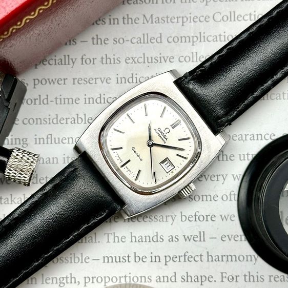 Vintage 1974’s Omega Genève automatic tonneau silver dial  รูปที่ 4