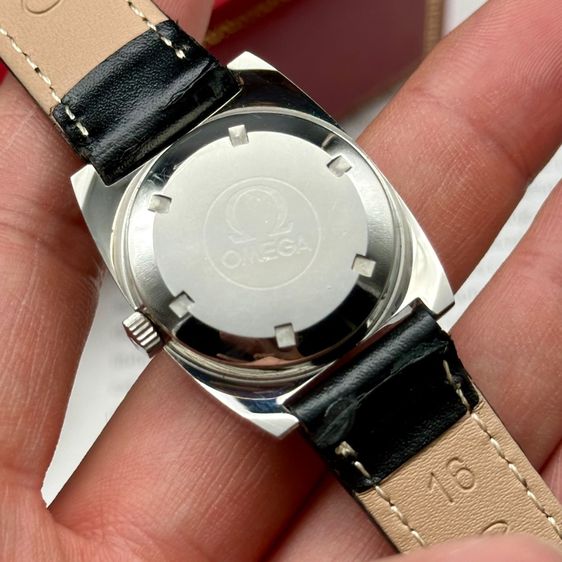 Vintage 1974’s Omega Genève automatic tonneau silver dial  รูปที่ 7