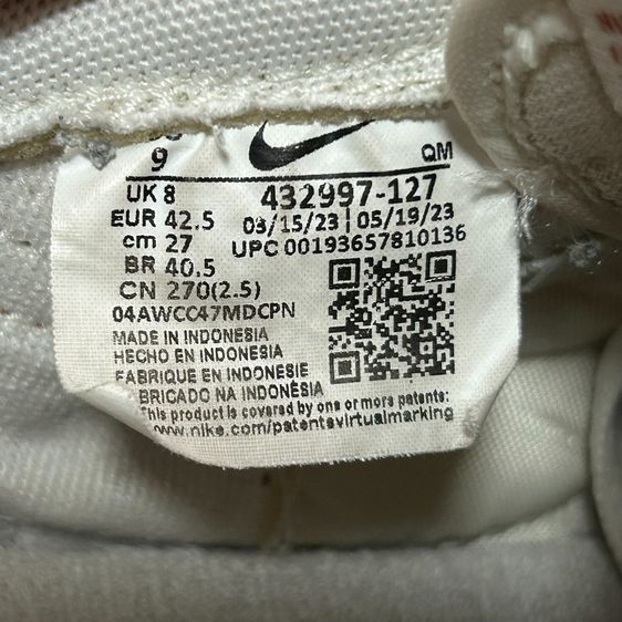 ★Nike KILLSHOT2 Leather★ ของแท้ Size(9US 42.5EUR 270JP)สี Sail Desert Orange รูปที่ 2