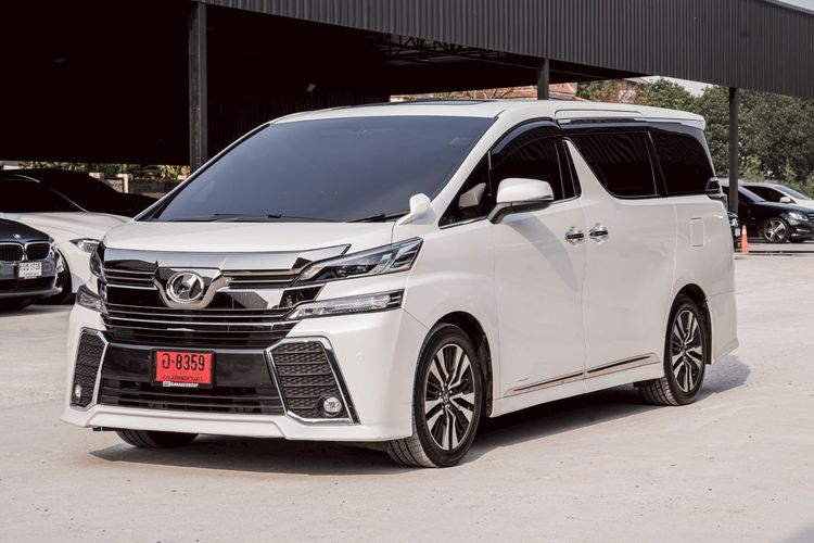 รถ Toyota Vellfire 2.4 Z G Edition สี ขาว