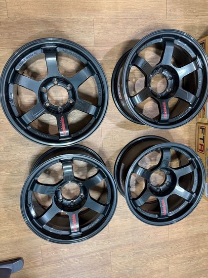 ขายล้อเบาTe37suv18x9et0 สีเทากัล งาน aow flowforming สภาพเบิกไหม่ กล่องครบ รูปที่ 8