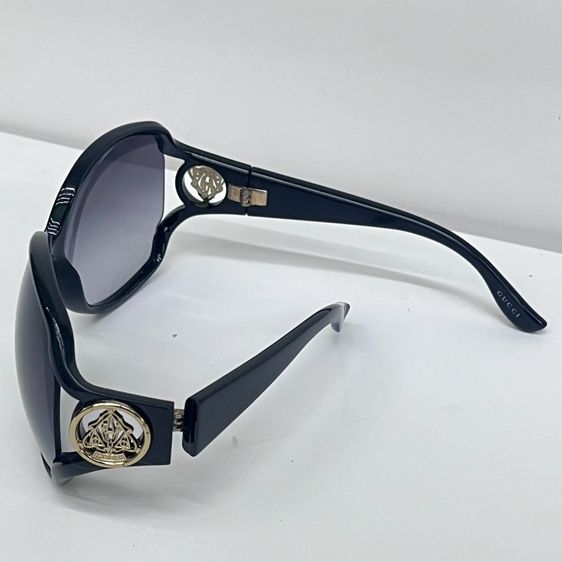 Gucci GG3061-S Made in Italy เลนส์กันแดด กรอบสีกรม โลโก้ทอง ขนาด 61□15 105 รูปที่ 5