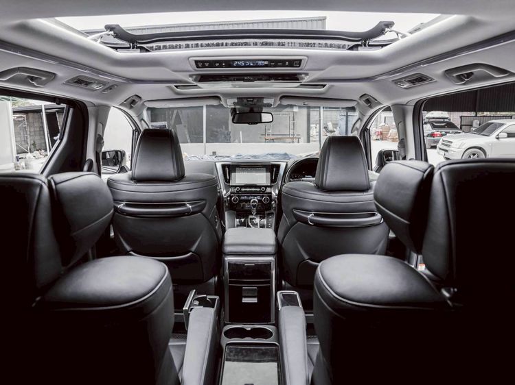 Toyota Alphard 2019 2.5 SC เบนซิน ดำ รูปที่ 4