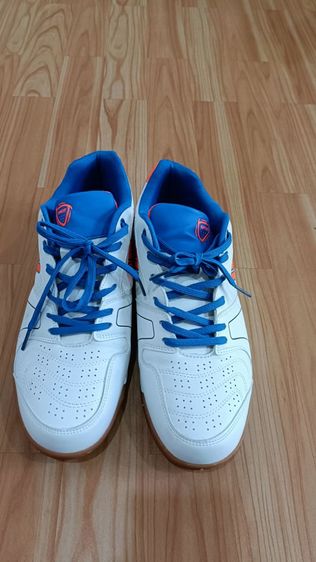 หนัง PU รองเท้าหนังกึ่งทางการ UK 10.5 | EU 45 1/3 | US 11 รองเท้า BAOJI มือสอง สีขาว...เบอร์ 11 