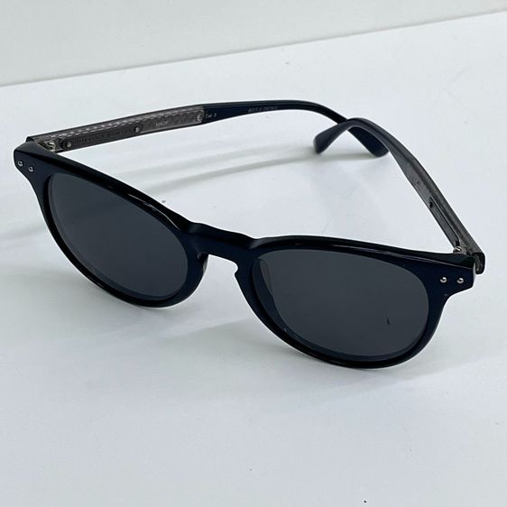 Bottega Veneta BV0128SA 001 แว่นกันแดดแท้ กรอบดำ ขาโลหะลาย Intrecciato ขนาด 52□19-150 รูปที่ 3