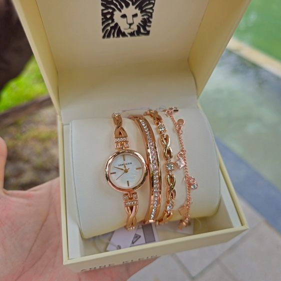 นาฬิกาAnne Klein Women's Premium Roseold Watch and Bracelet Set  รูปที่ 4
