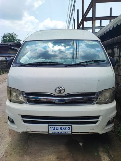 Toyota Commuter 2009 2.7 Van เบนซิน NGV เกียร์อัตโนมัติ ขาว รูปที่ 2