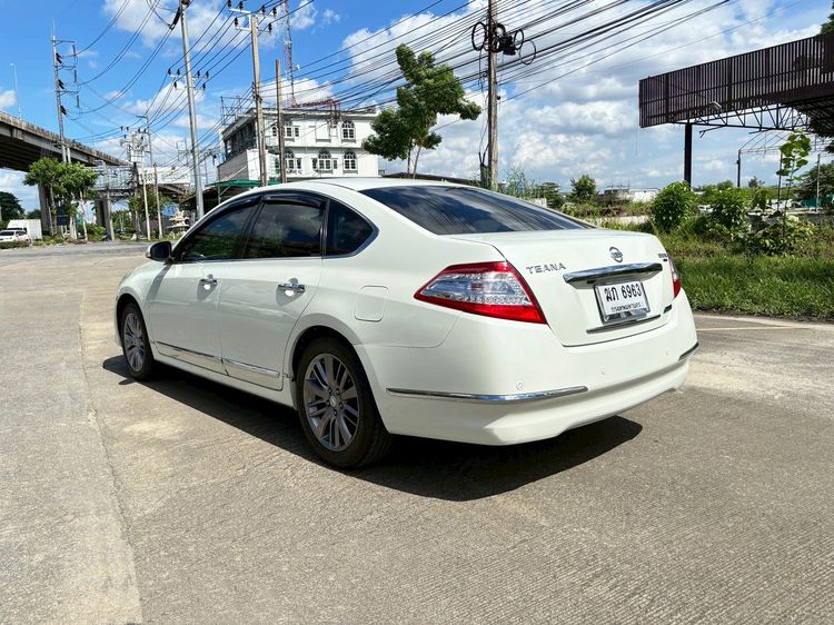 Nissan Teana 2012 2.5 250 XV Sedan เบนซิน ไม่ติดแก๊ส เกียร์อัตโนมัติ ขาว รูปที่ 4