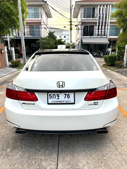 Honda Accord 2013 2.4 EL NAVI Sedan ไฟฟ้า LPG เกียร์อัตโนมัติ ขาว รูปที่ 3