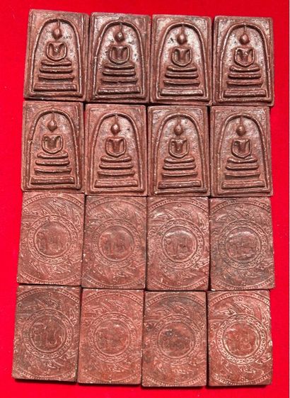 พระสมเด็จพิมพ์ใหญ่ วัดระฆังเนื้อสีแดง