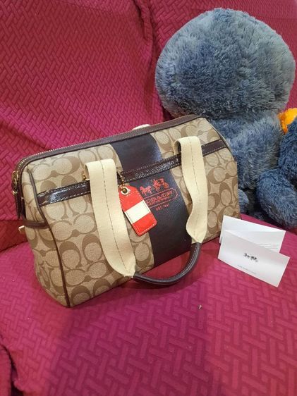 หนังแท้ หญิง เนื้อ กระเป๋า coach แท้