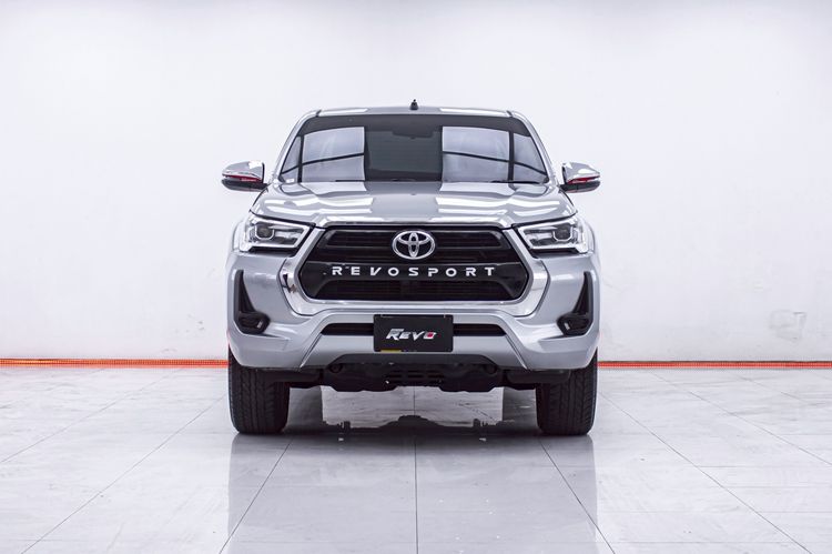 Toyota Hilux Revo 2021 Smart Cab 2.4 Entry Prerunner Pickup ดีเซล ไม่ติดแก๊ส เกียร์ธรรมดา เทา รูปที่ 4