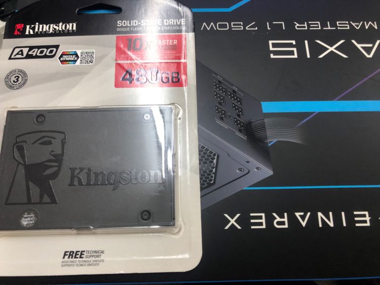 ขาย Ssd 480 Gb ราคา 1350 และpower supply  ราคา 850 บาท ของใหม่ ประกัน3 ปี มีปลาฝายทางครับผม