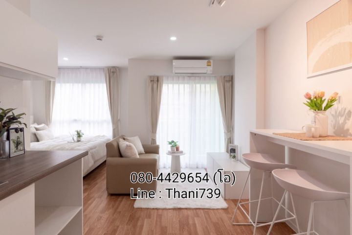 ขายคอนโด ลุมพินีวิลล์ พระนั่งเกล้า-ริเวอร์วิว คอนโดริมน้ำ ตกแต่งพร้อมอยู่