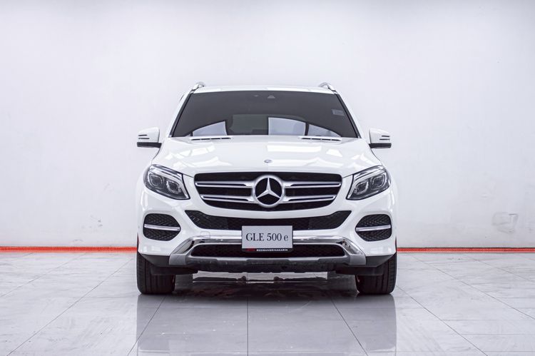 Mercedes-Benz GLE-Class 2017 GLE500 Utility-car ปลั๊กอินไฮบริด (PHEV) ไม่ติดแก๊ส เกียร์อัตโนมัติ ขาว รูปที่ 4