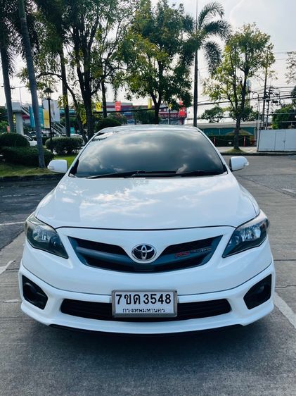 Toyota Altis 2013 1.8 TRD Sportivo Sedan เบนซิน ไม่ติดแก๊ส เกียร์อัตโนมัติ ขาว รูปที่ 3