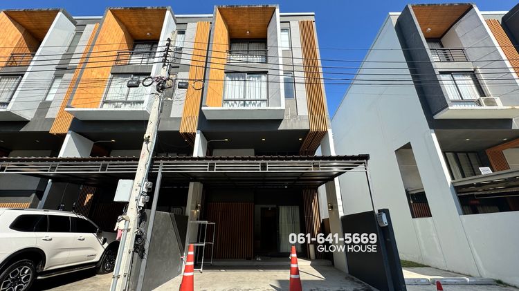 ตกแต่งครบ 2020 ให้เช่าทาวน์โฮม 3.5 ชั้น Shizen พัฒนาการ 32 หลังริม เหมาะอยู่อาศัยหรือโฮมออฟฟิศ ทาวน์โฮมสไตล์ Modern ในโครงการ Shizen พัฒนาการ