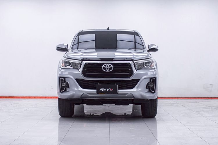 Toyota Hilux Revo 2018 2.4 Prerunner E Plus Pickup ดีเซล ไม่ติดแก๊ส เกียร์อัตโนมัติ เทา รูปที่ 4