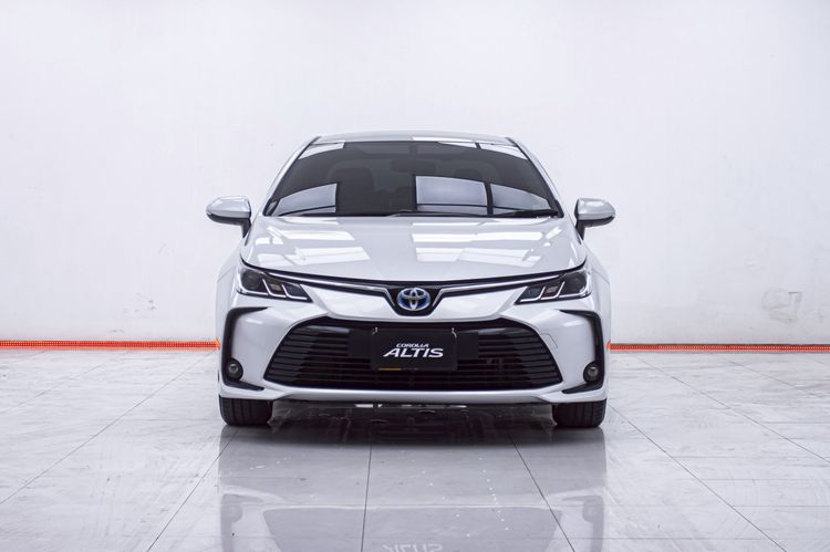 Toyota Altis 2021 1.8 Hybrid Entry Sedan ไฮบริด ไม่ติดแก๊ส เกียร์อัตโนมัติ เทา รูปที่ 4