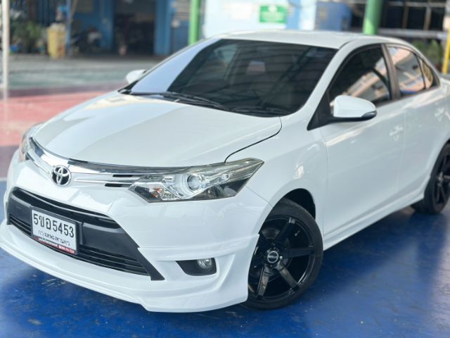 Toyota Vios 2015 1.5 G Sedan เบนซิน ไม่ติดแก๊ส เกียร์อัตโนมัติ ขาว รูปที่ 4