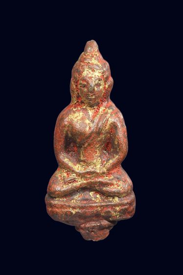 พระรูปหล่อลงชาด