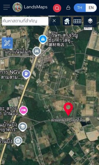 ขายที่ดินโฉนด 7 ไร่   อ. บ้านบึง จ. ชลบุรี ห่างถนนสาย 331 แค่เพียง 700 ม. รูปที่ 4