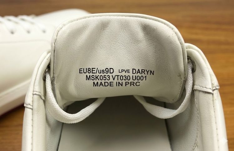 BALLY Daryn Sneaker Stripe Red and White  รูปที่ 4