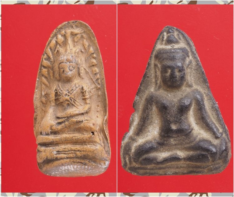 r136-r137.พระรอด-พระนางพญาโลหะ องค์ๆละ 429 บ. พร้อมส่ง EMS ค่ะ