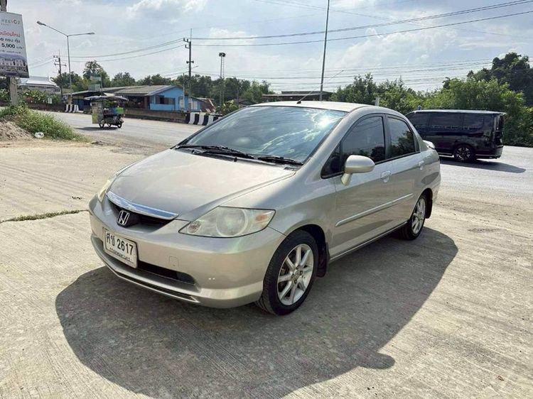 Honda City 2004 1.5 V i-VTEC Sedan เบนซิน ไม่ติดแก๊ส เกียร์อัตโนมัติ บรอนซ์ทอง รูปที่ 2