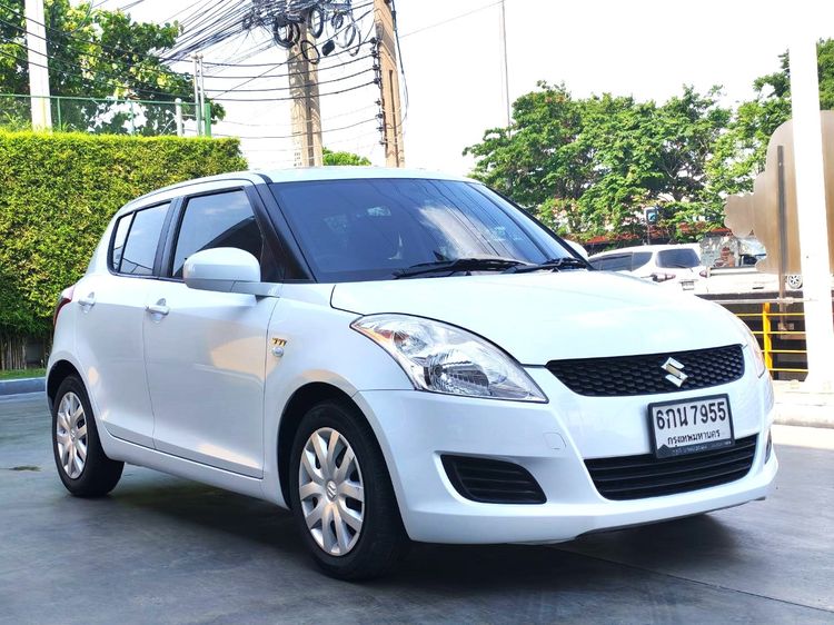 Suzuki Swift 2017 1.2 GL Sedan เบนซิน ไม่ติดแก๊ส เกียร์อัตโนมัติ ขาว รูปที่ 2