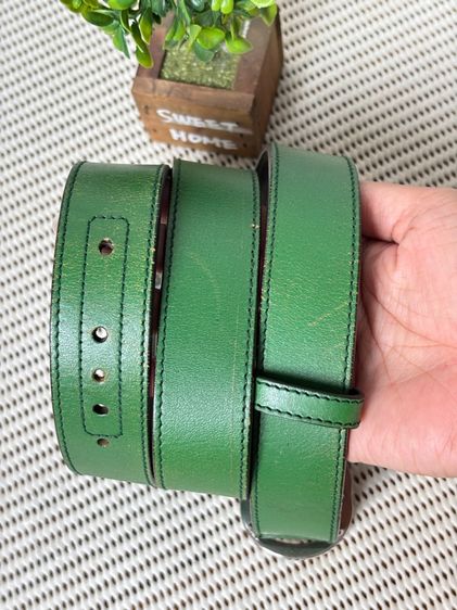 เข็มขัด gu💚ci  มือสองแท้💯 รูปที่ 3