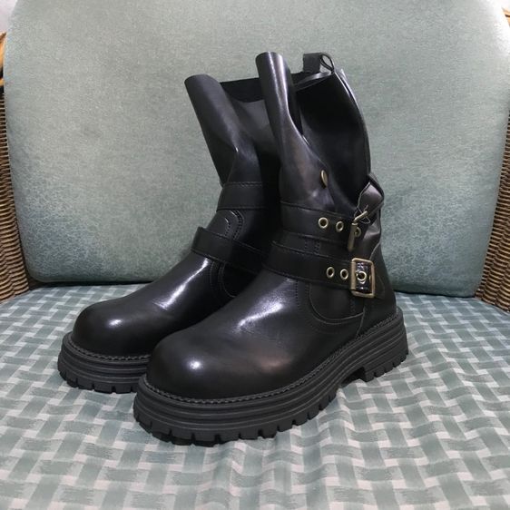 รองเท้าบูทหนังผู้หญิง ใหม่ รูปที่ 2