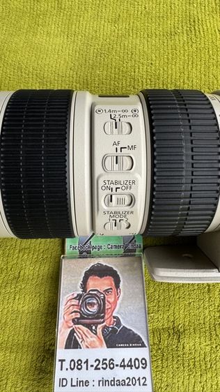  EF 70-200 F2.8 L IS USM. (มีกันสั่น) รูปที่ 6