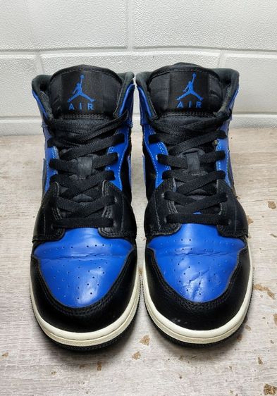 รองเท้าผ้าใบหนังหุ้มข้อ Jordan 1เบอร์ 39 ยาว 24.5cm.สถาพดี พร้อมใช้งาน ส่งฟรี รูปที่ 3