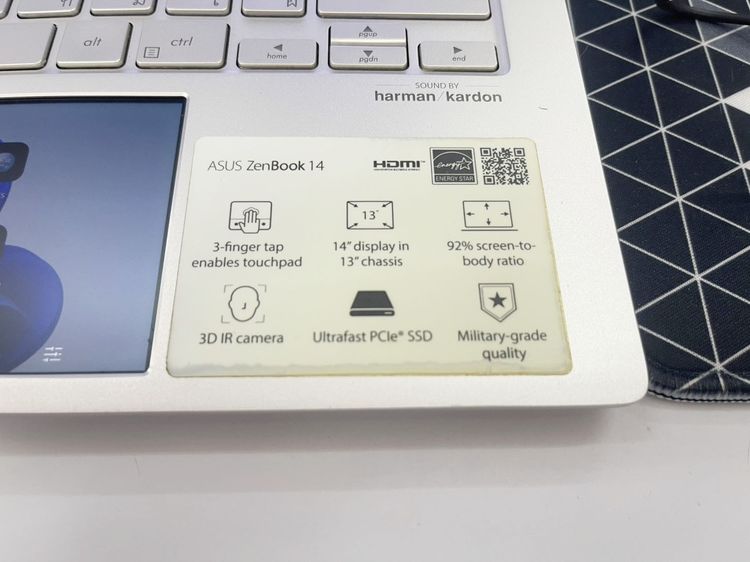 Asus Zenbook 14 UX434F I5 Gen 10 สภาพสวย แบตนาน ใช้งานได้ดี ราคาถูกใจ รูปที่ 7