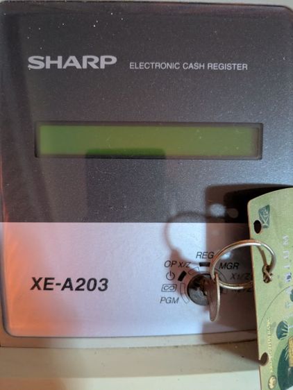 เครื่องคิดเงิน เซฟเงินร้านค้า มีคู่มือ รูปที่ 2