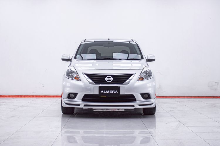 Nissan Almera 2013 1.2 V Sedan เบนซิน ไม่ติดแก๊ส เกียร์อัตโนมัติ เทา รูปที่ 4