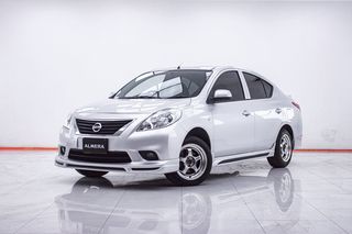 NISSAN ALMERA 1.2 V AT 2013 ออกรถ 0 บาท จัดได้ 139,000  บ.รหัสรถ 1F084