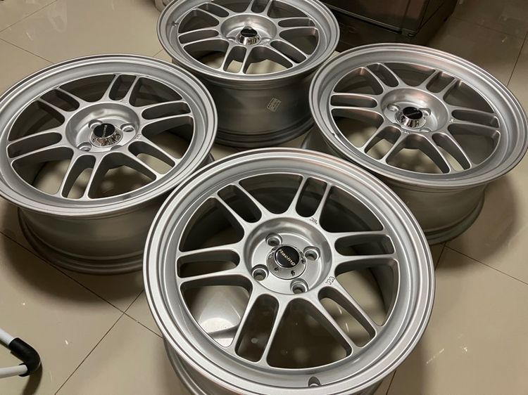 ล้อขอบ 17 YACHIYDA 4รู100 กว้าง 7นิ้วครึ่ง OFF 38 ล้อใหม่ แข็งแรง ทนทาน สวยมาก รูปที่ 2