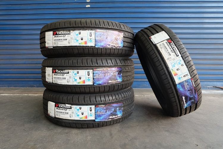 🚩 ยางใหม่ Yokohama รุ่น Bluearth-GT AE51 ขนาด 205 60R16 ปี25